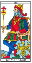 carte empereur tarot vincent beckers