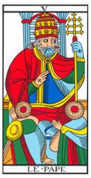 cours tarot carte pape vincent beckers