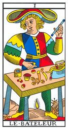 carte bateleur tarot vincent beckers