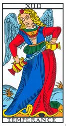 carte tarot Tempérance vincent beckers