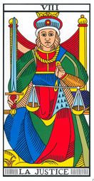 carte justice tarot